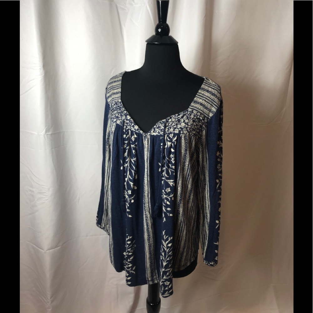 Lucky brand peasant blouse!